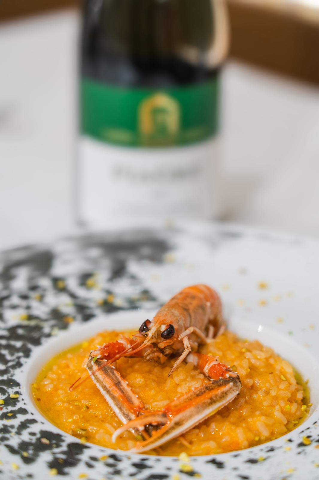 Risotto allo scampo